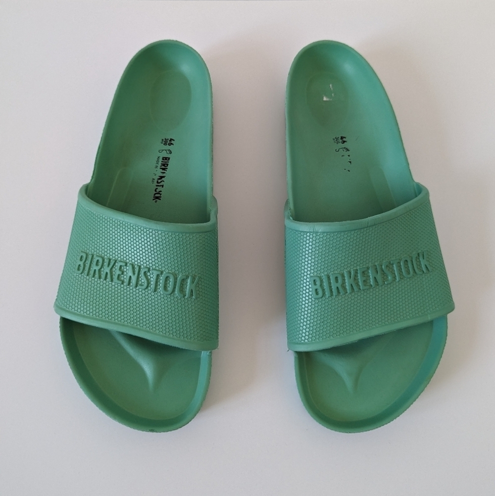 Birkenstock Barbados EVA Surf Green Men's Slippers Sandals Size M 13